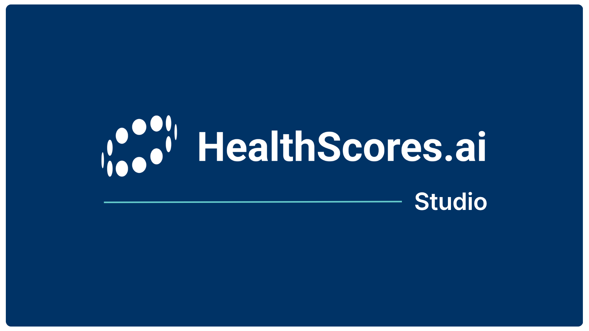 HealthScores.ai Studio Tile
